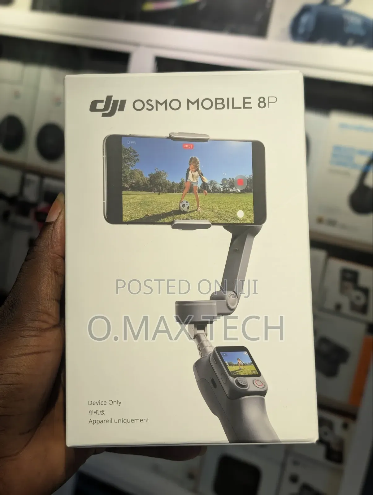 Dji Osmo Mobile 8p With Detachable Magnetic Remote Controller