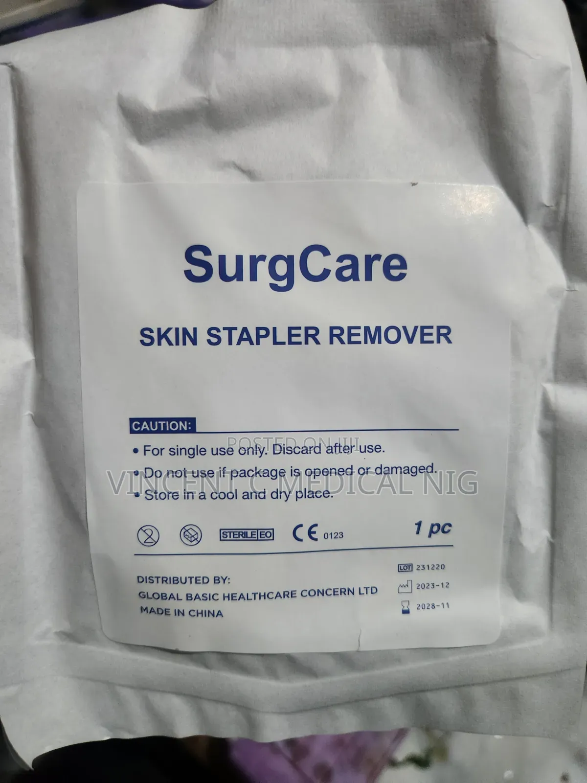 Skin Stapler Remover