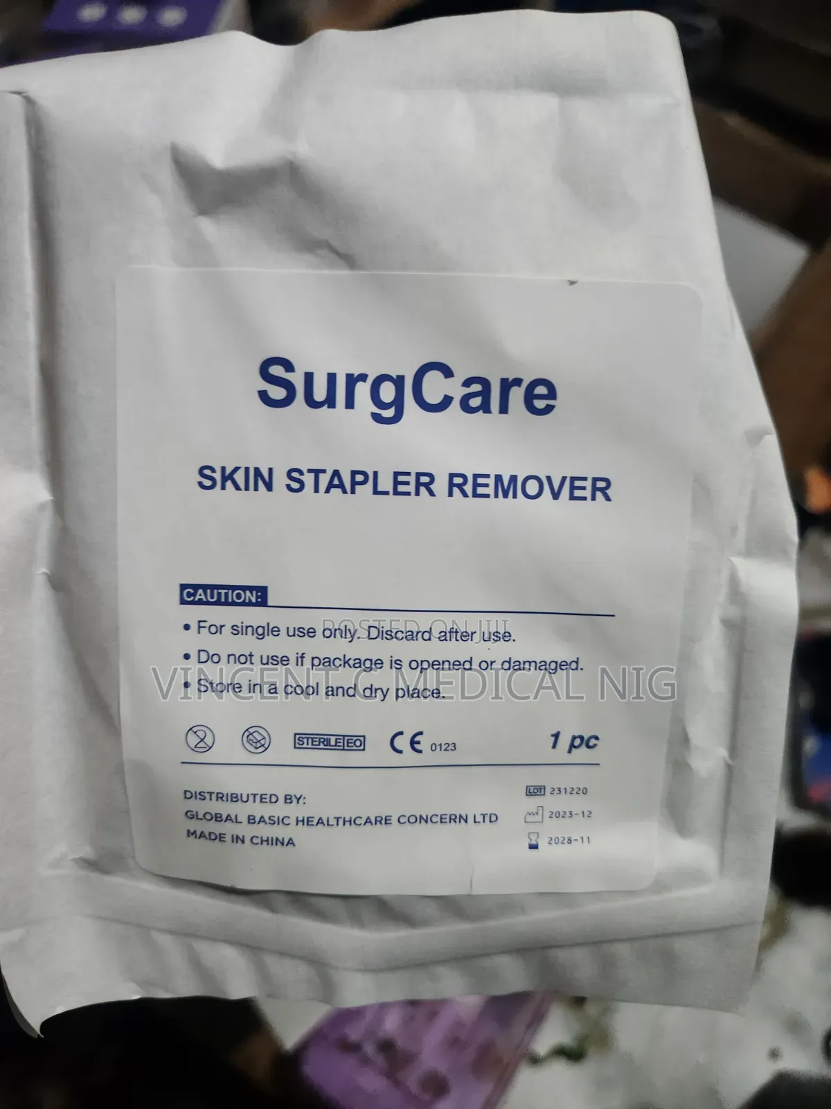 Skin Stapler Remover
