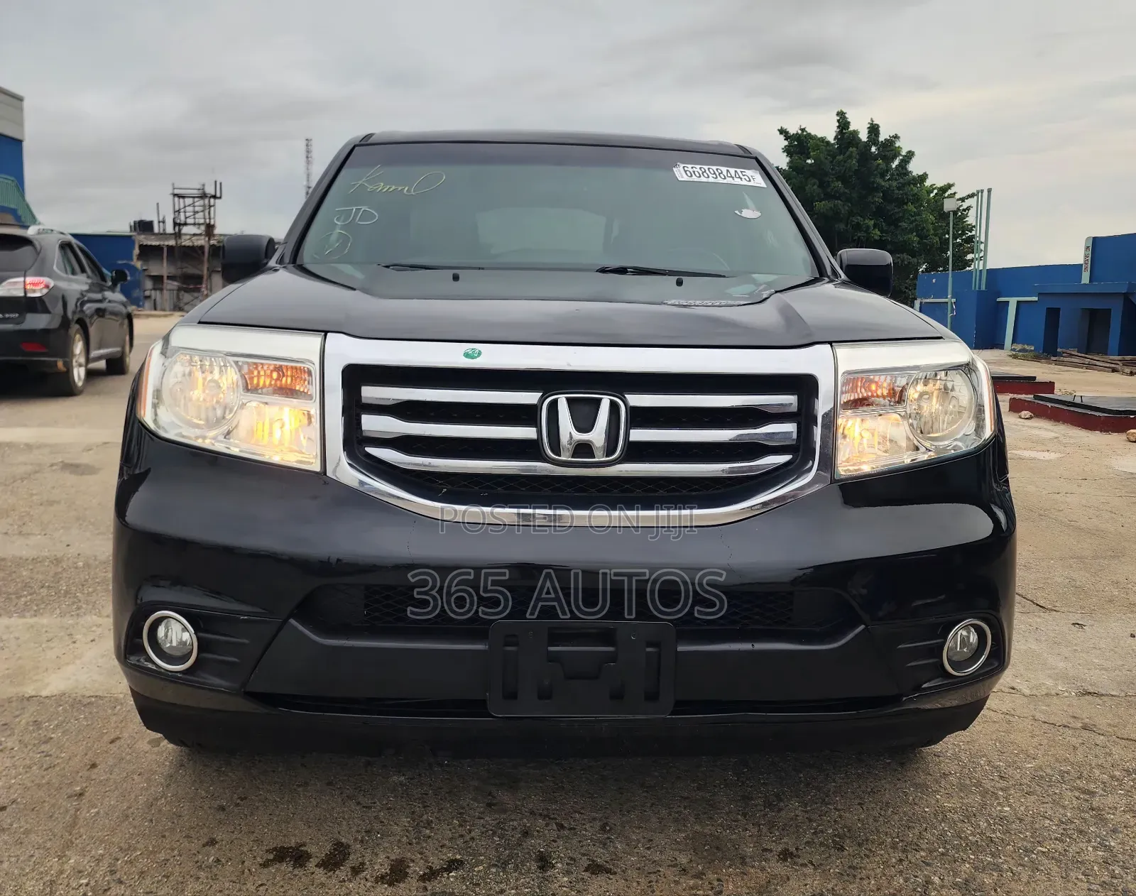 Honda Pilot Touring w/RES/Navi 4WD (3.5L 6cyl 5A) 2012 Black