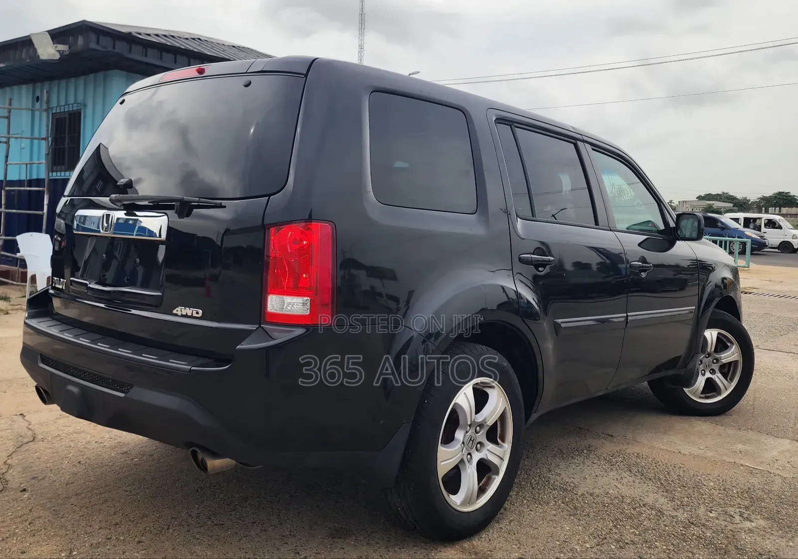 Honda Pilot Touring w/RES/Navi 4WD (3.5L 6cyl 5A) 2012 Black