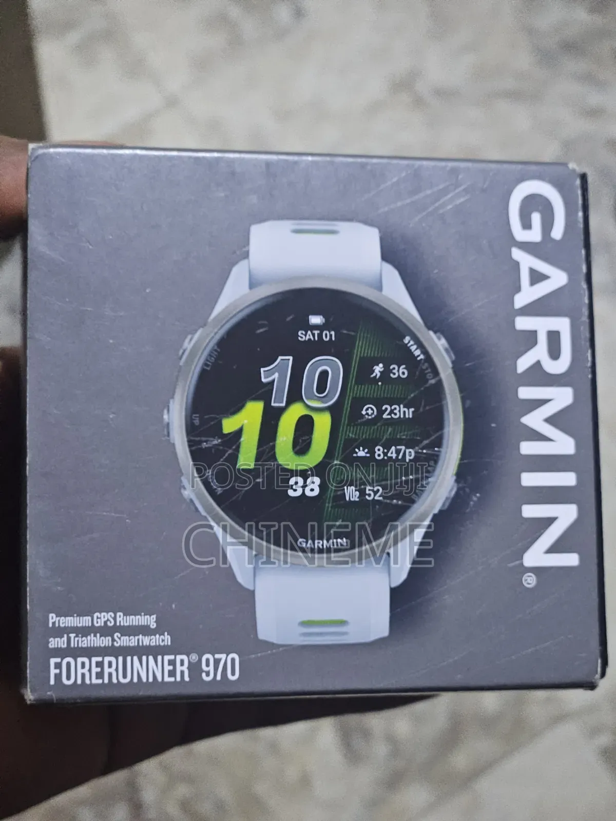 Forerunner 970, Premium GPS Running and Triathlon Smartwatch.