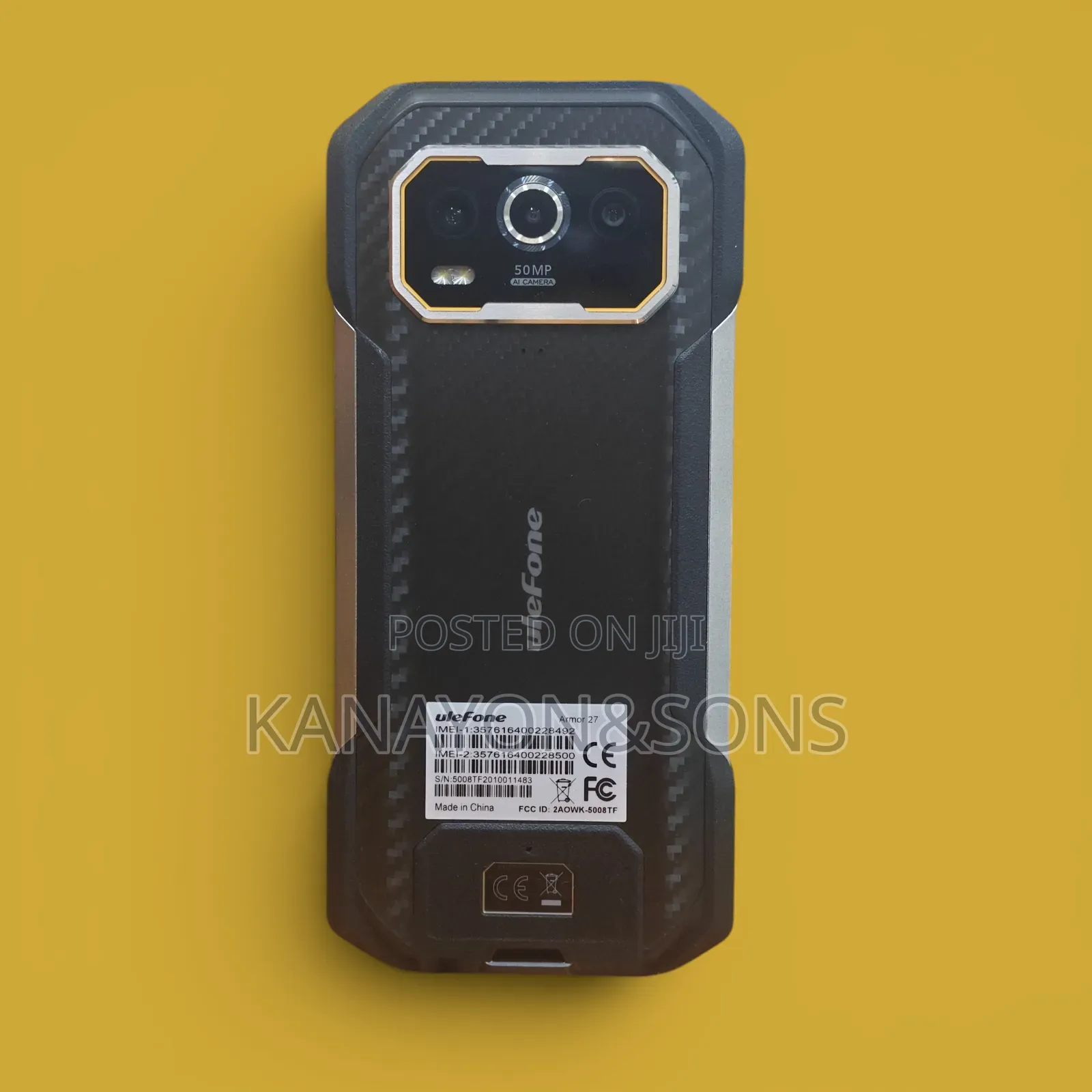 New Ulefone Armor 27 256 GB Black