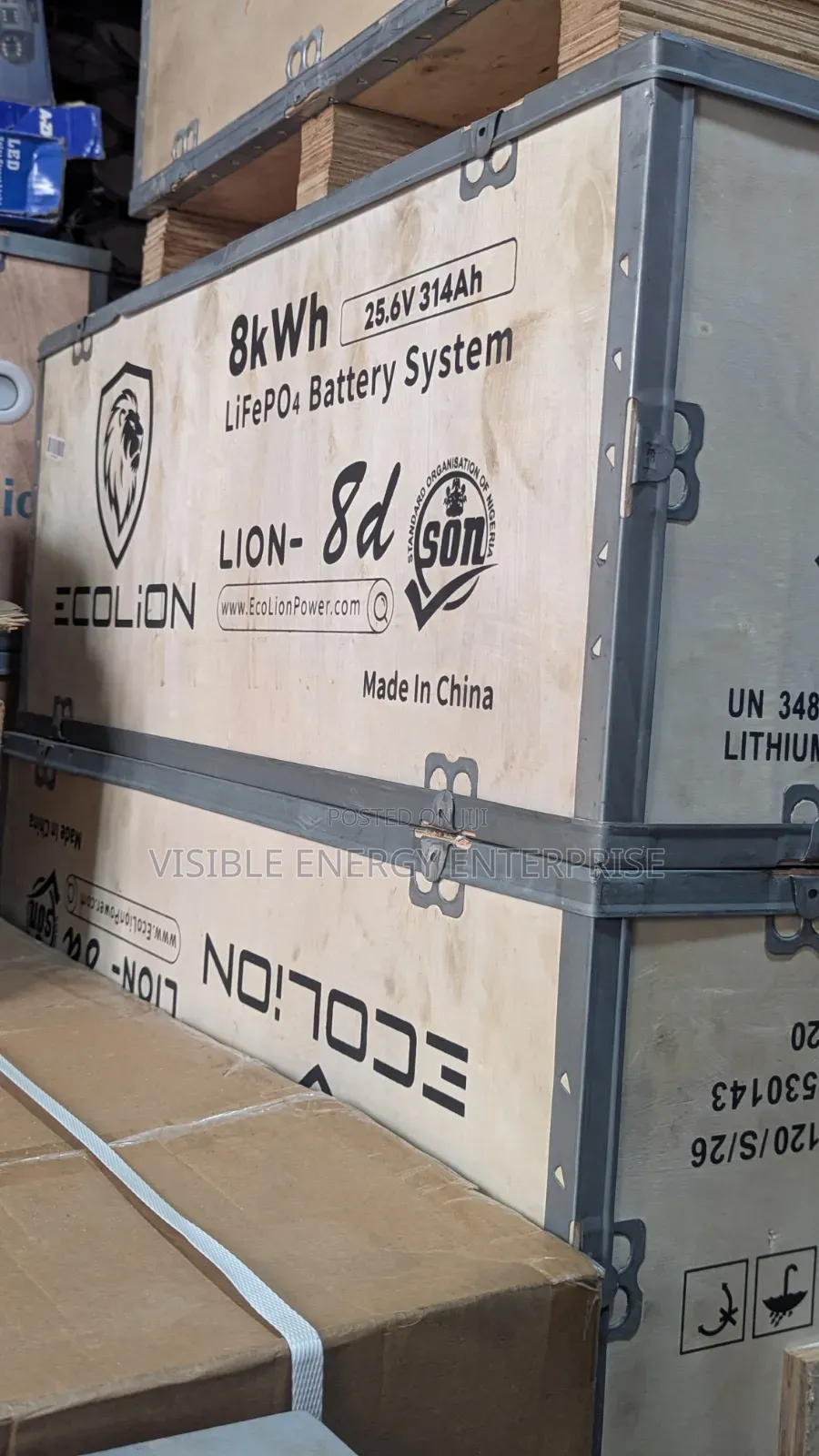Ecolion 8kwh 25.6v Lifepo4 Battery