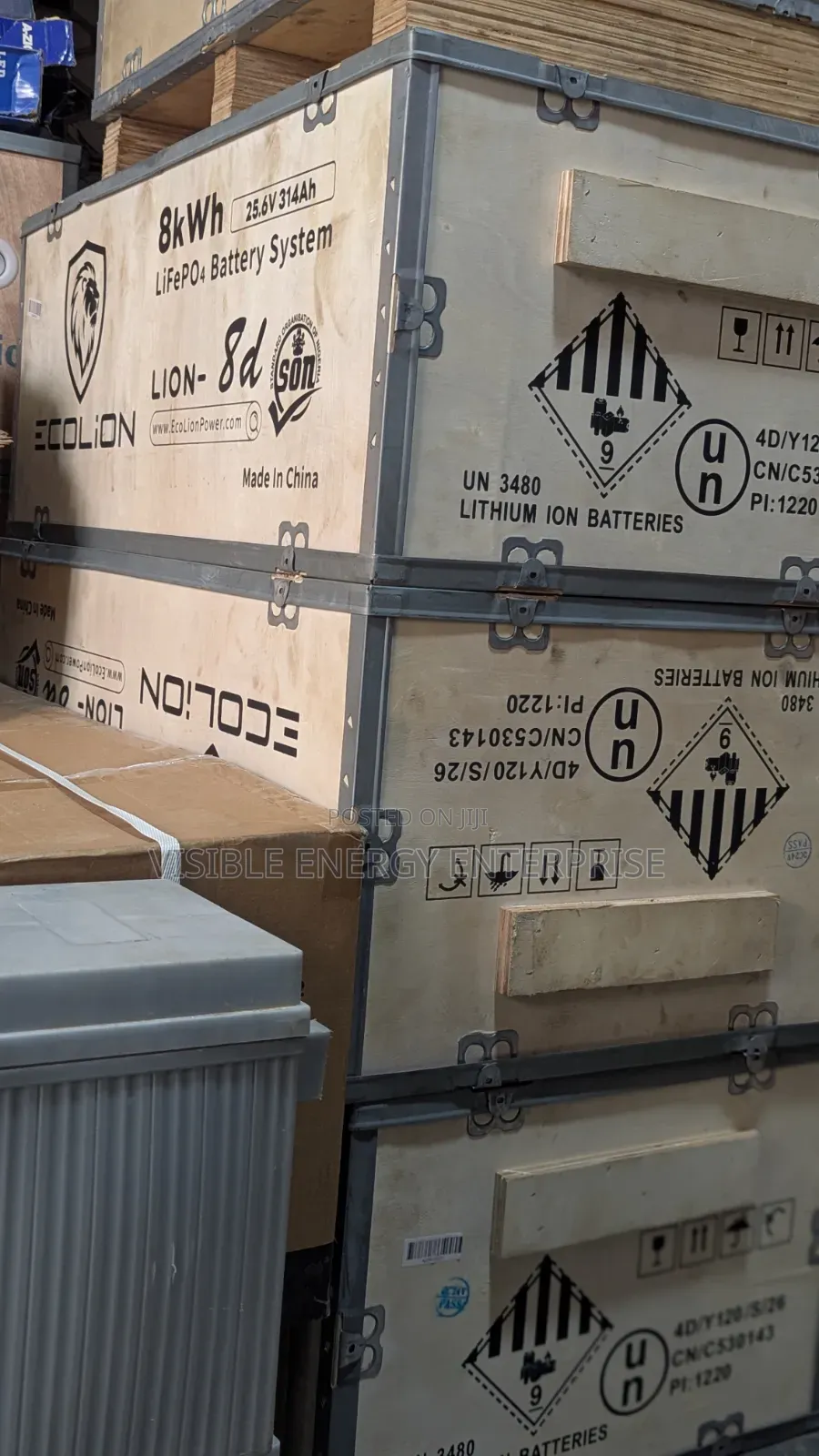 Ecolion 8kwh 25.6v Lifepo4 Battery