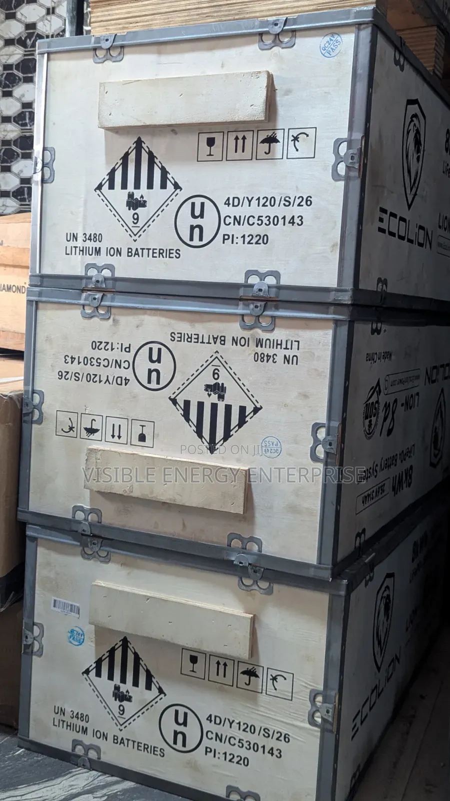Ecolion 8kwh 25.6v Lifepo4 Battery