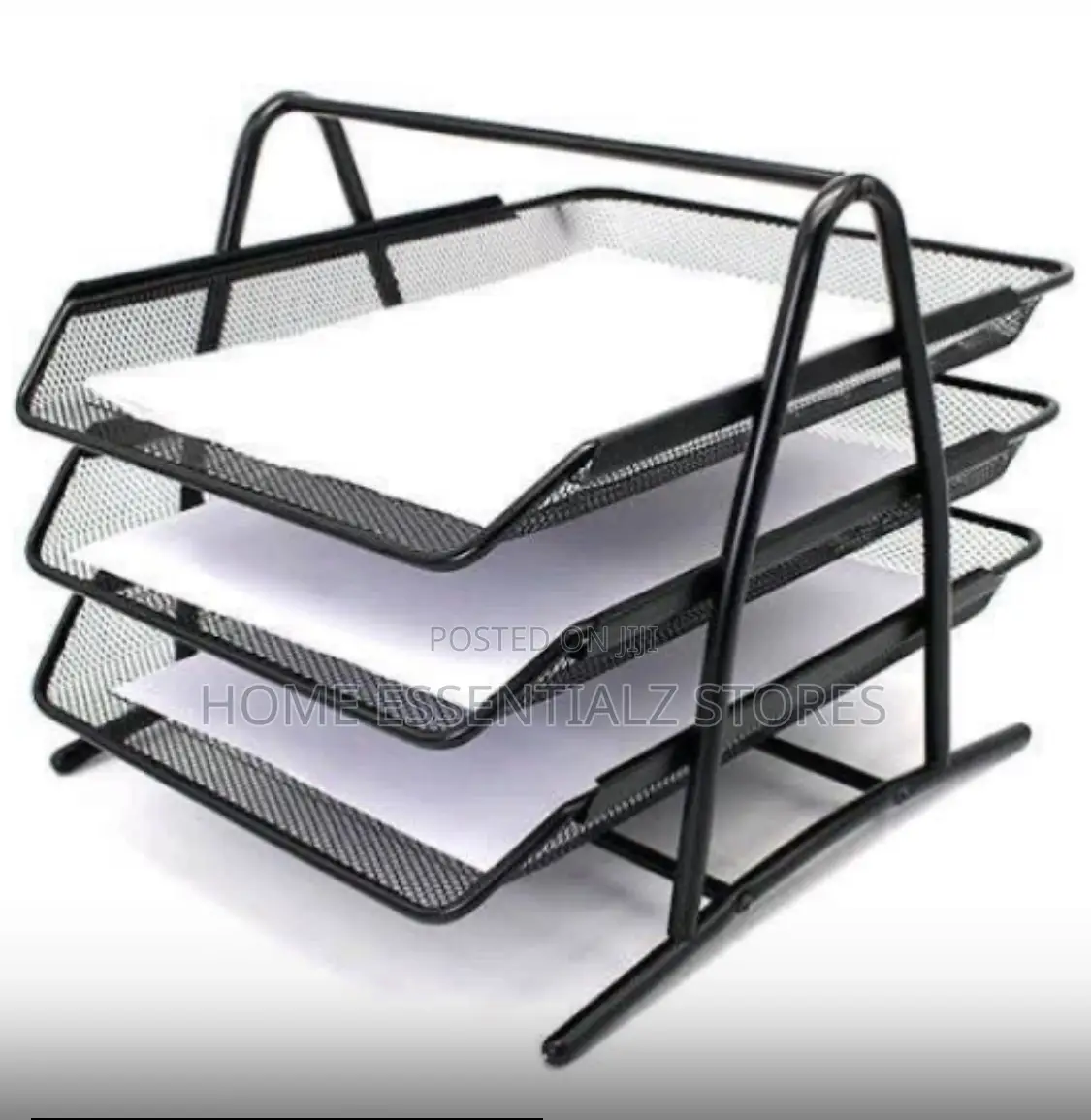 Document Tray Rack (3 Tier) - Office Files Organizer