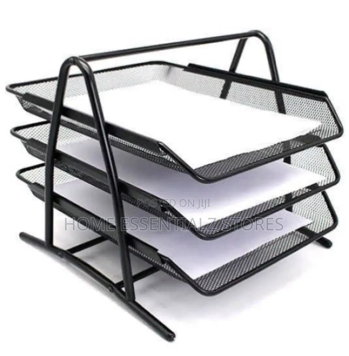 Document Tray Rack (3 Tier) - Office Files Organizer