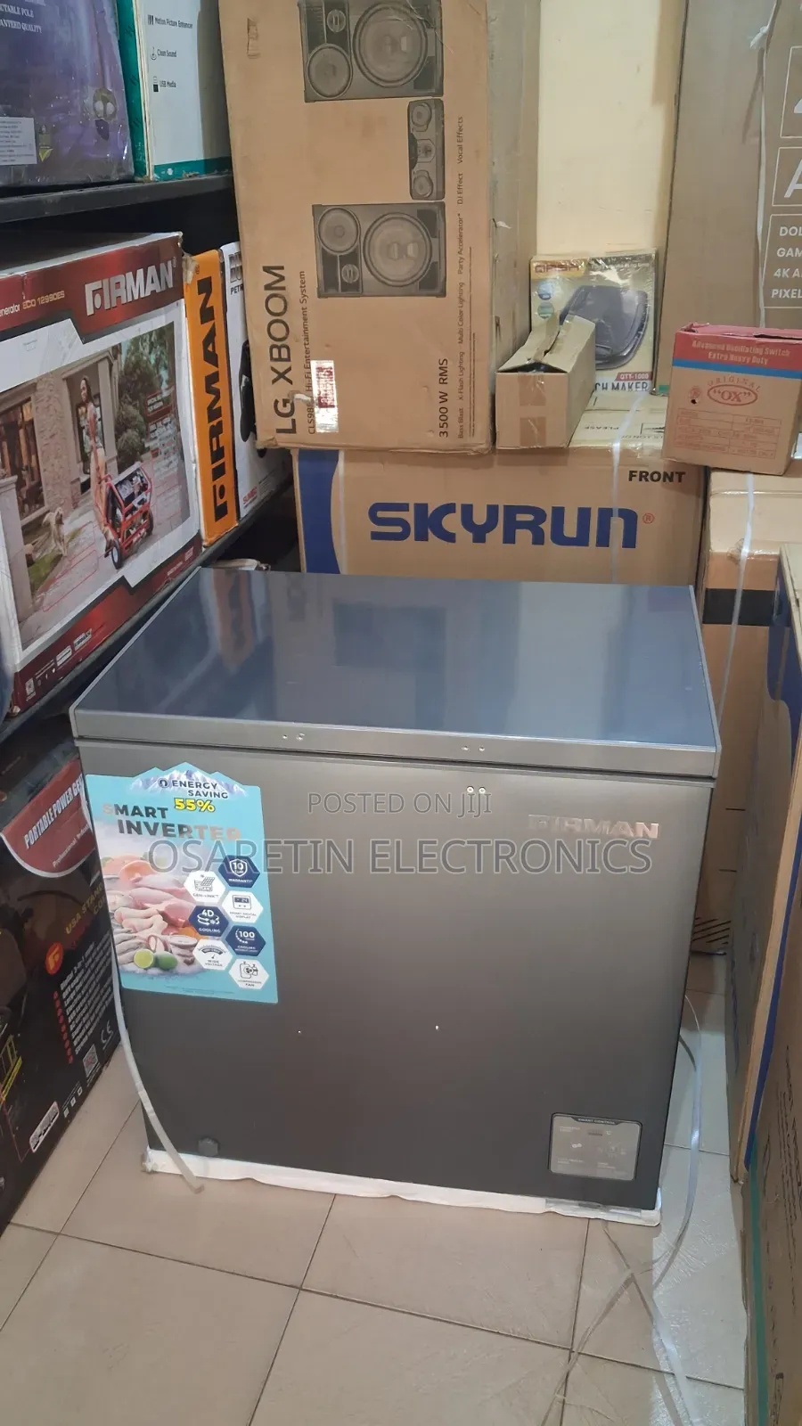 Firman Inverter Deep Freezer 200 Litre With 10 Years Warranty
