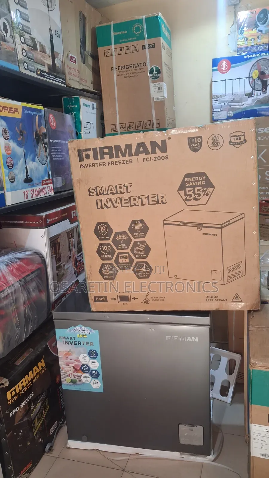 Firman Inverter Deep Freezer 200 Litre With 10 Years Warranty