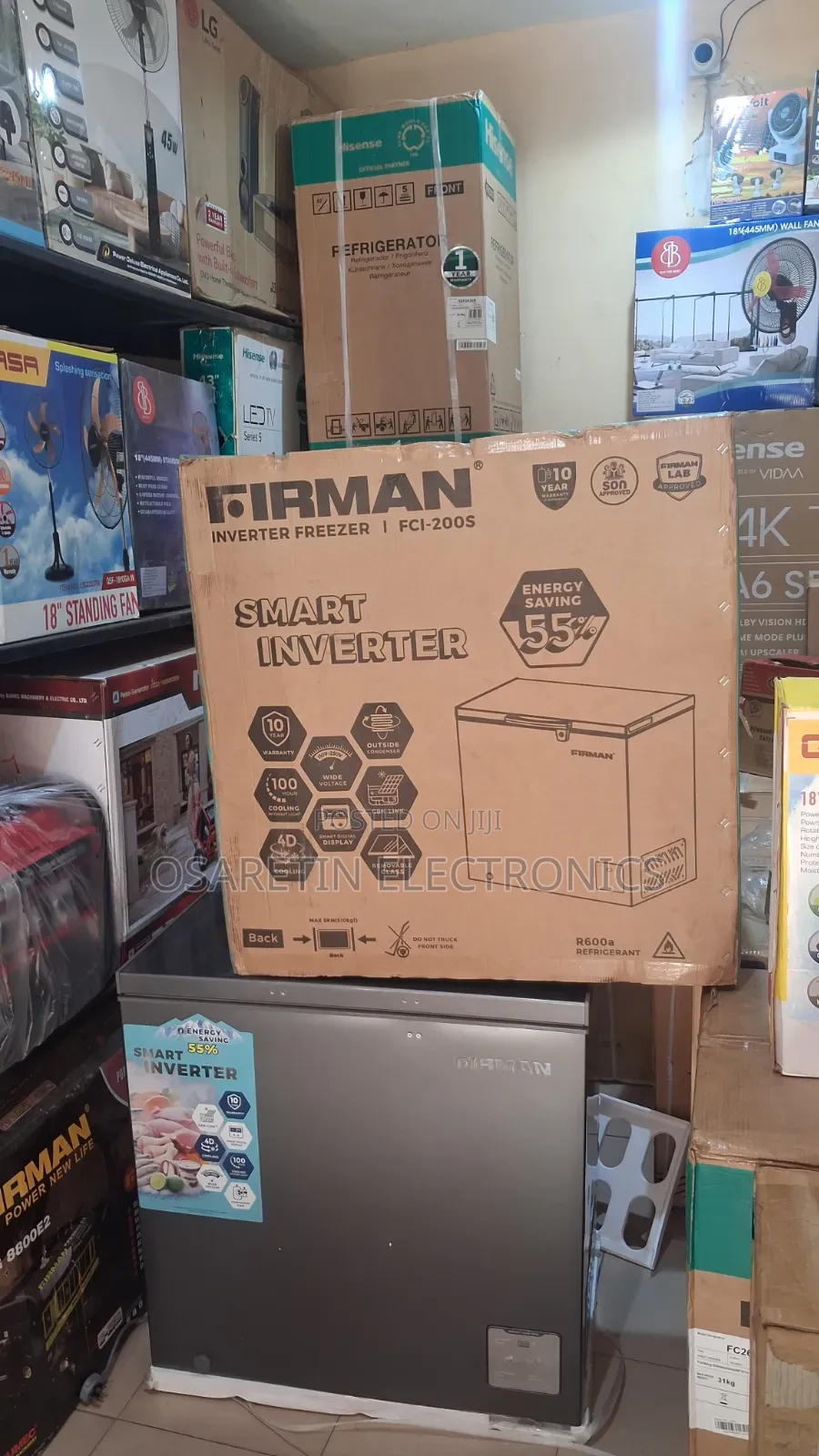 Firman Inverter Deep Freezer 200 Litre With 10 Years Warranty