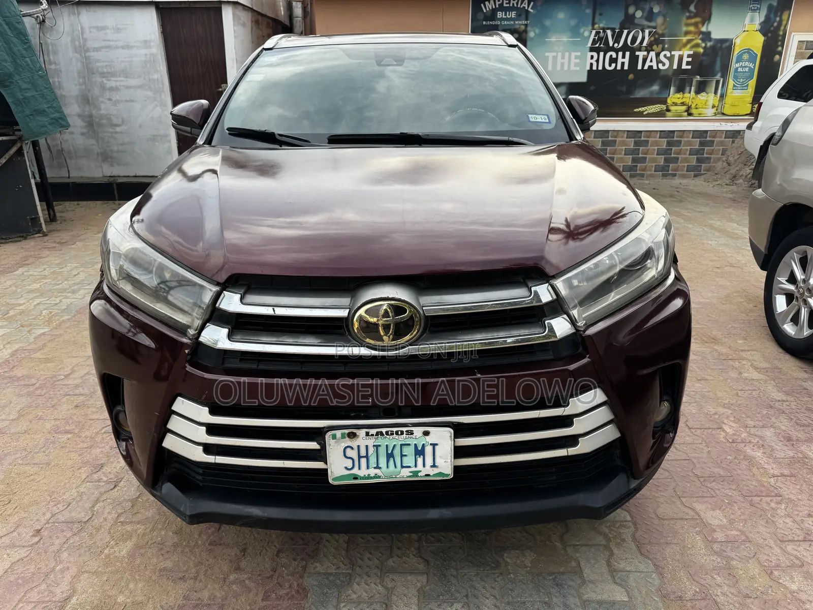 Toyota Highlander Limited 4x2 V6 (3.5L 6cyl 8A) 2018 Red