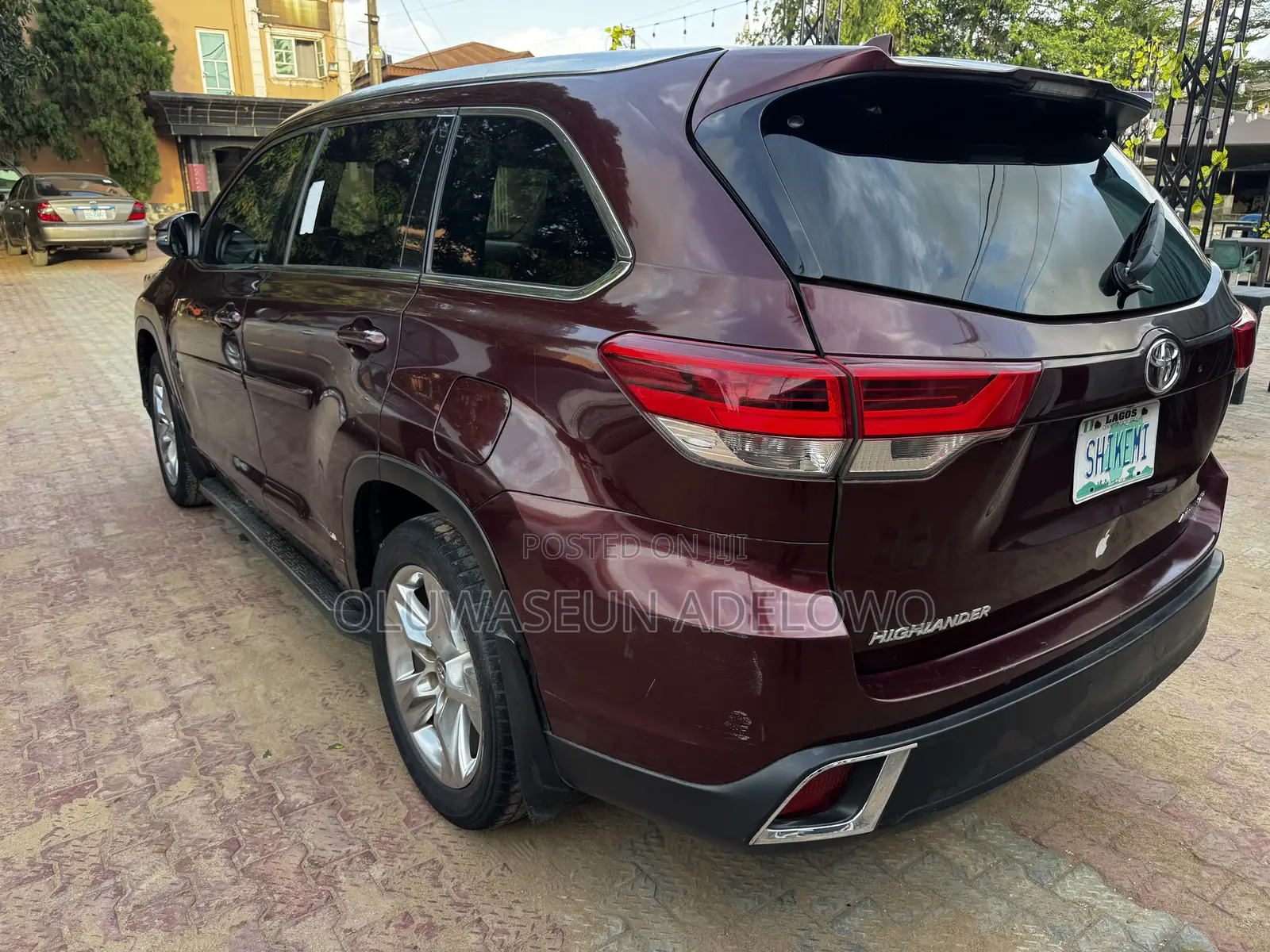Toyota Highlander Limited 4x2 V6 (3.5L 6cyl 8A) 2018 Red