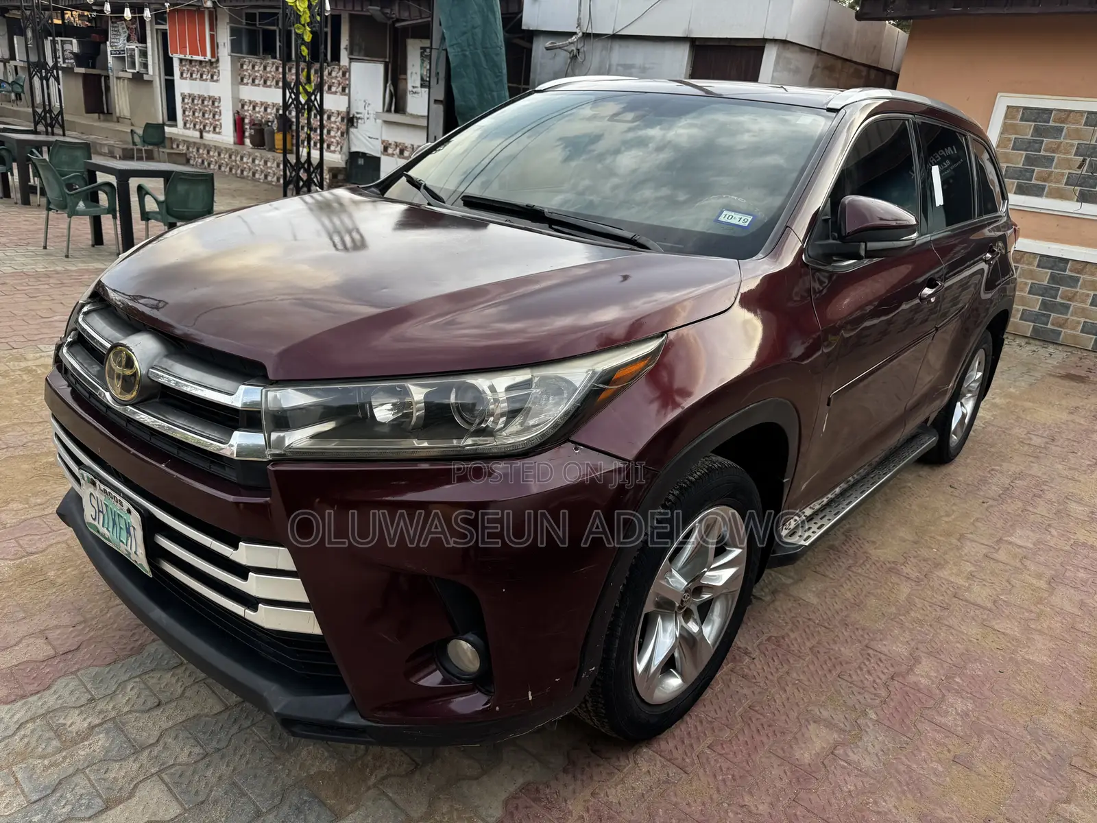 Toyota Highlander Limited 4x2 V6 (3.5L 6cyl 8A) 2018 Red
