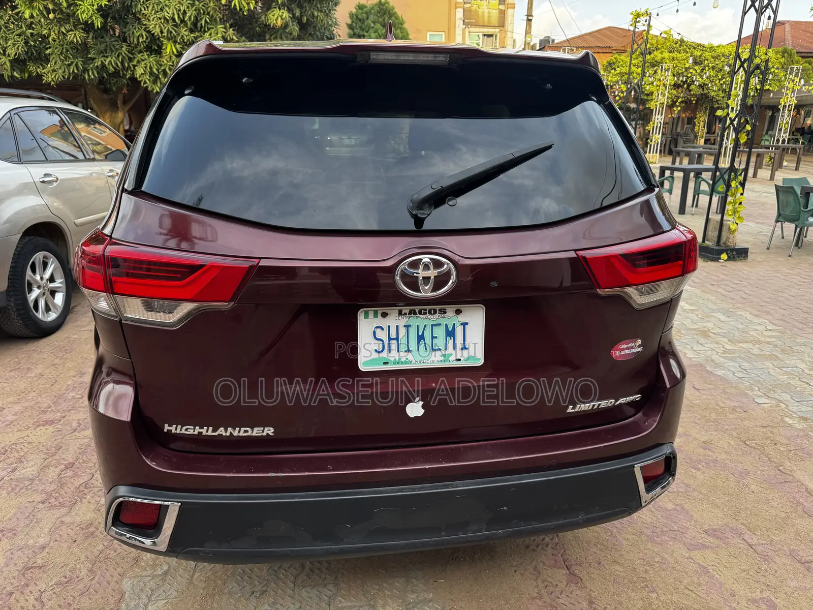 Toyota Highlander Limited 4x2 V6 (3.5L 6cyl 8A) 2018 Red