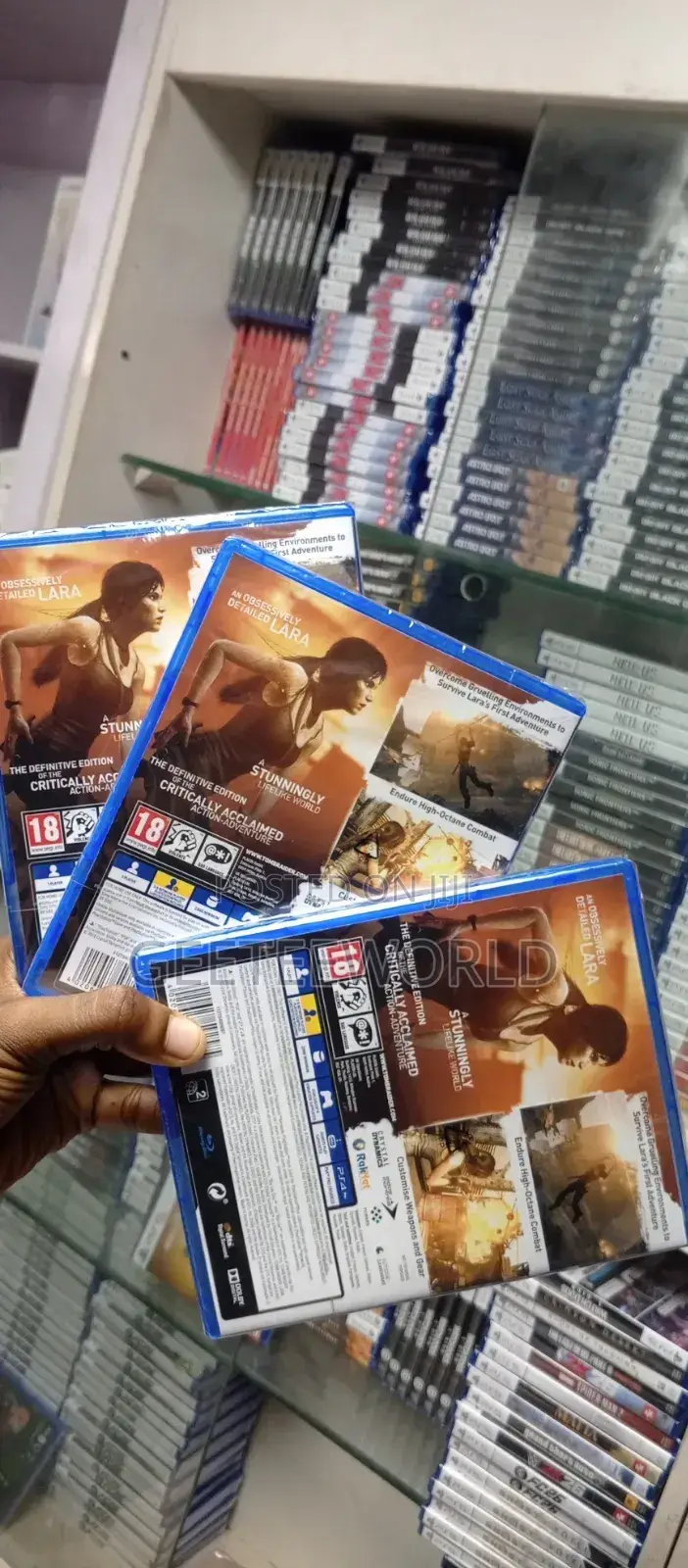 Tomb Raider Definitive Edition Ps4 Game Disc