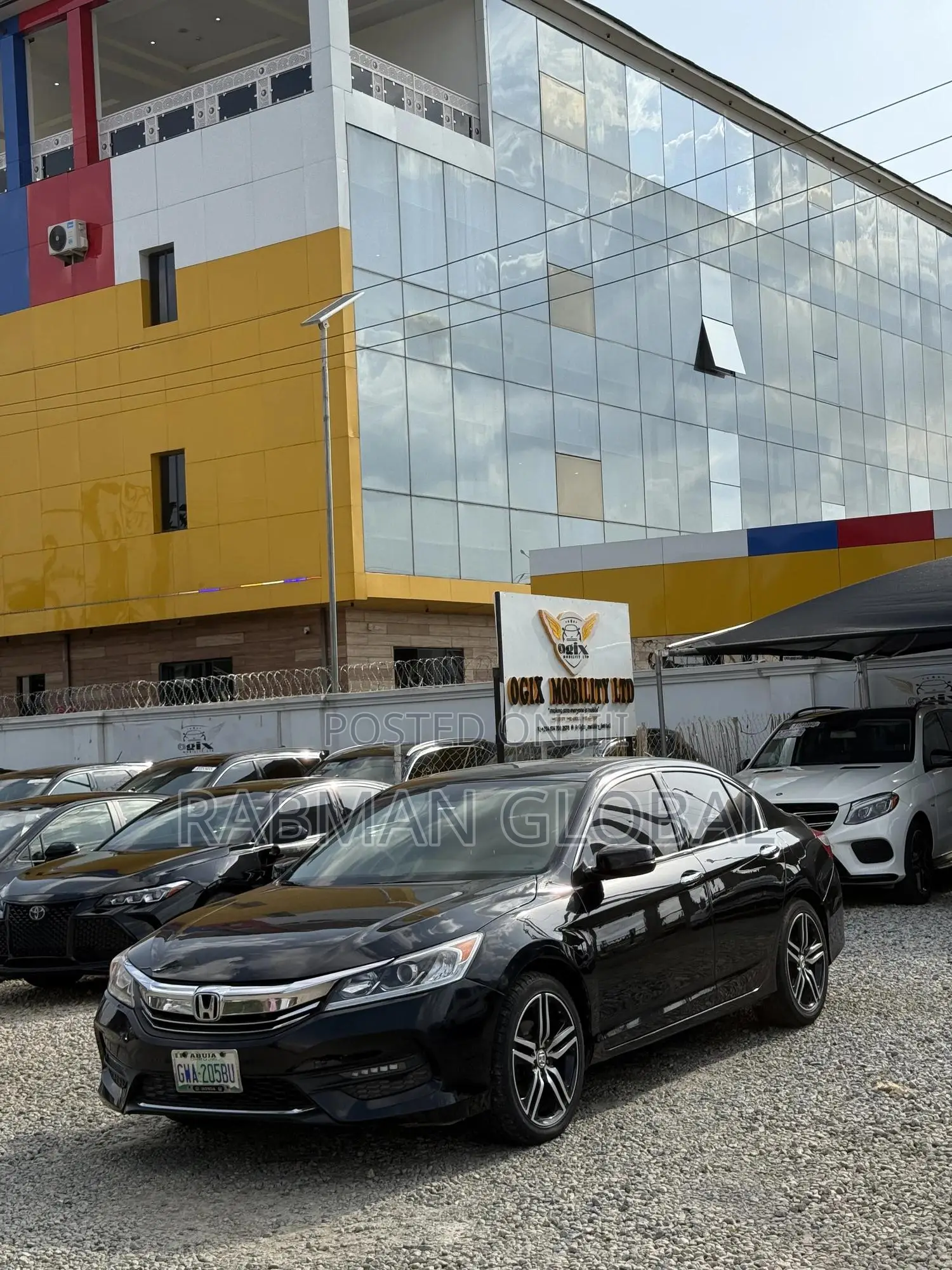 Honda Accord EX-L V-6 4dr Sedan FWD (3.5L 6cyl 6A) 2016 Black