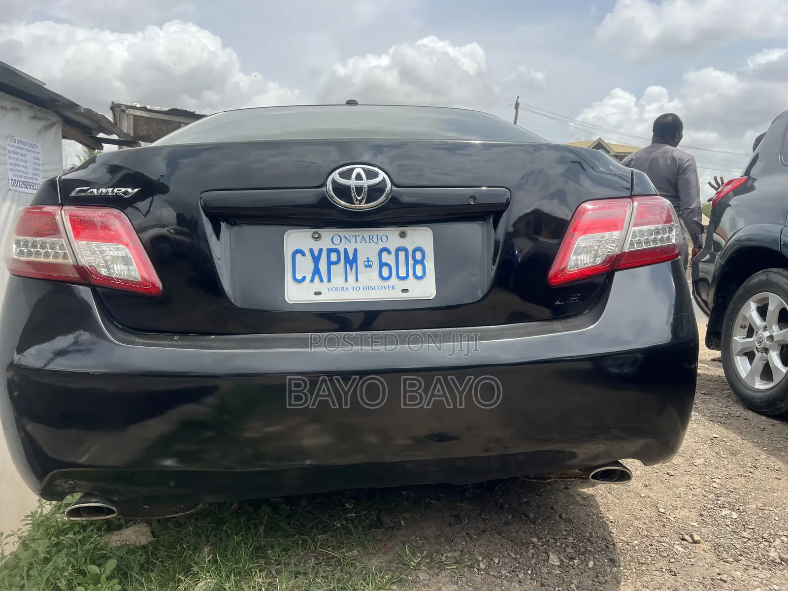 Toyota Camry LE V6 4dr Sedan (3.5L 6cyl 6AM) 2008 Black