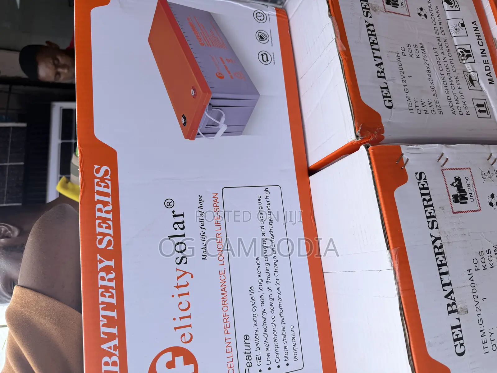 12v 200ah Felicity Solar Dry Cell Battery