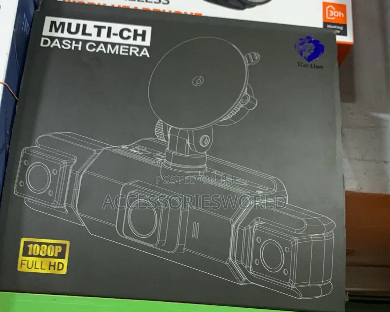 Multi-Ch 4-Channel 1080p Full Hd Dash Camera