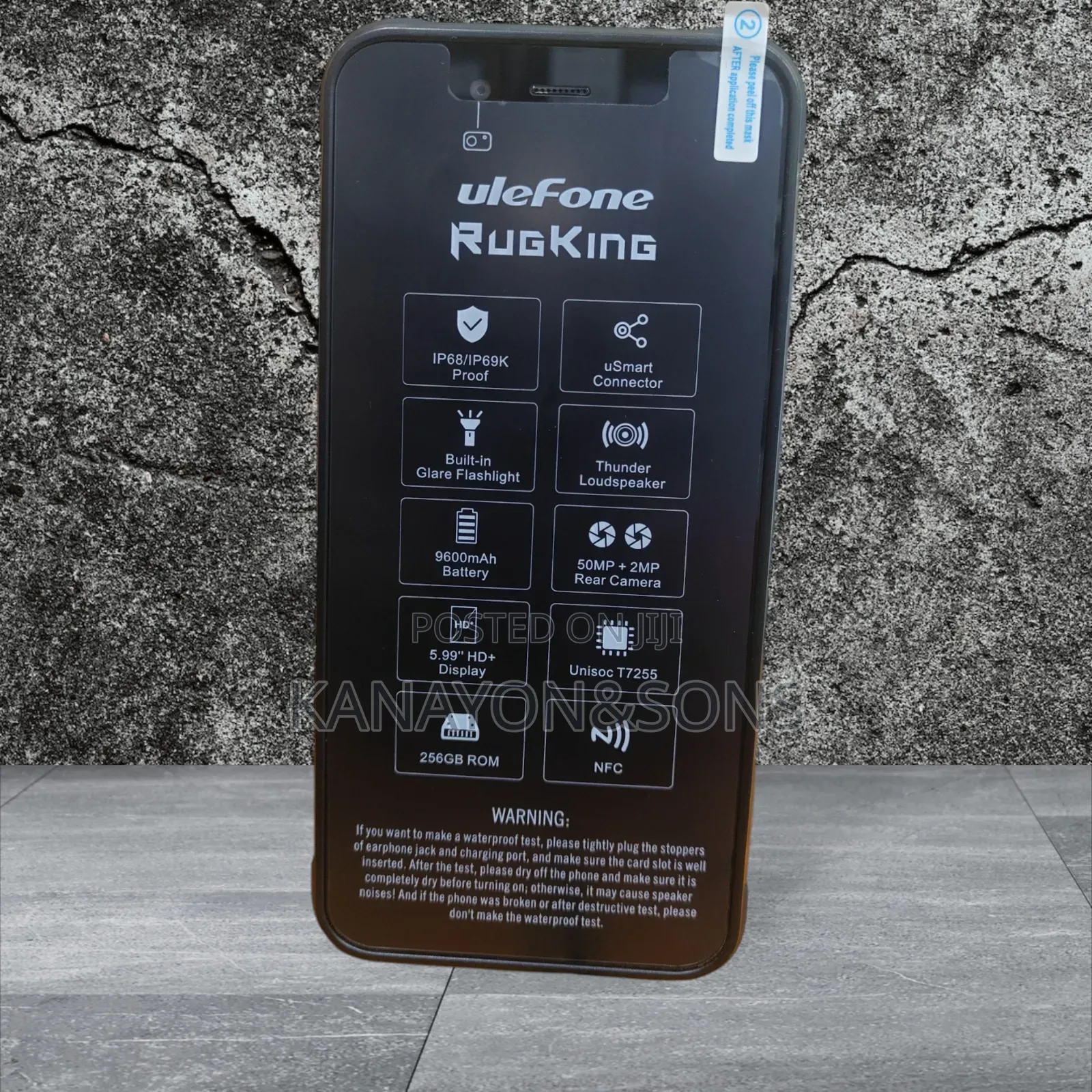 New Ulefone Armor 7 256 GB Black