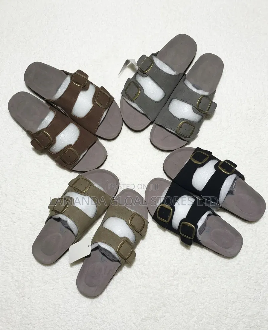 Premium Double-Buckle Comfort Sandals