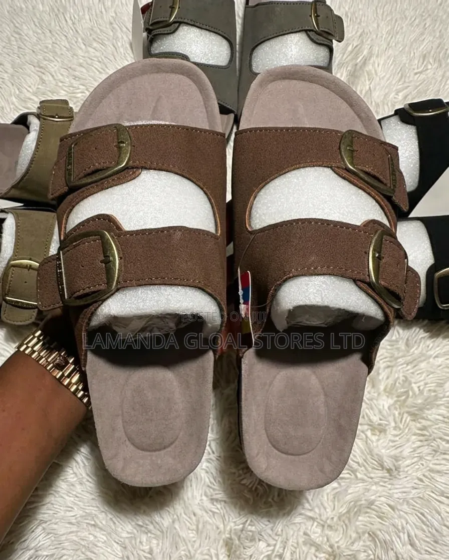 Premium Double-Buckle Comfort Sandals