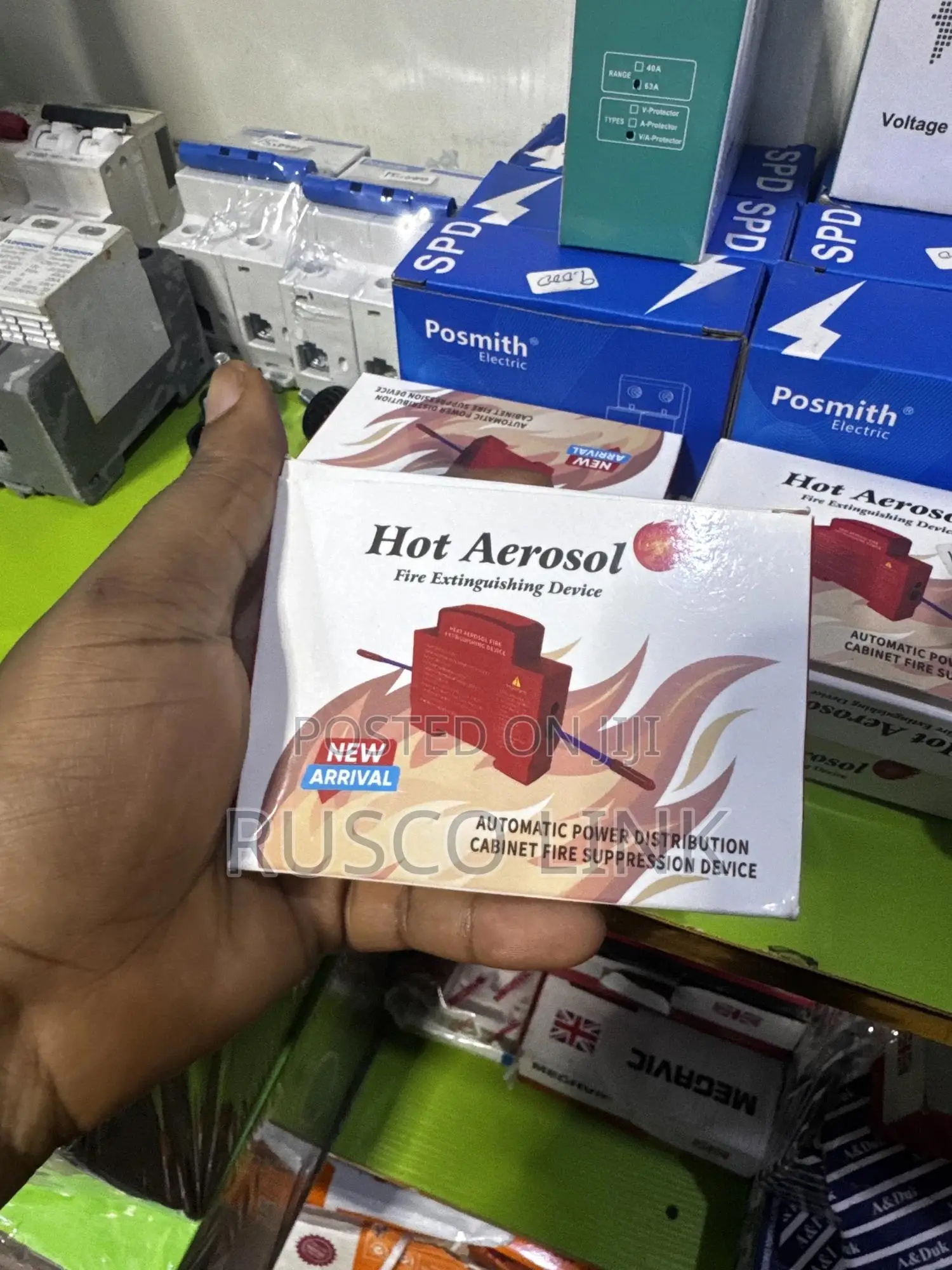 Hot Aerosol Breaker Fire Extinguisher