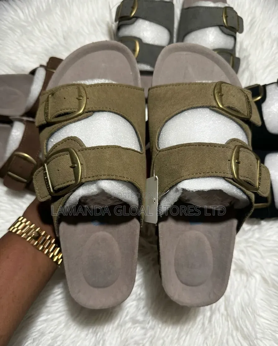 Premium Double-Buckle Comfort Sandals