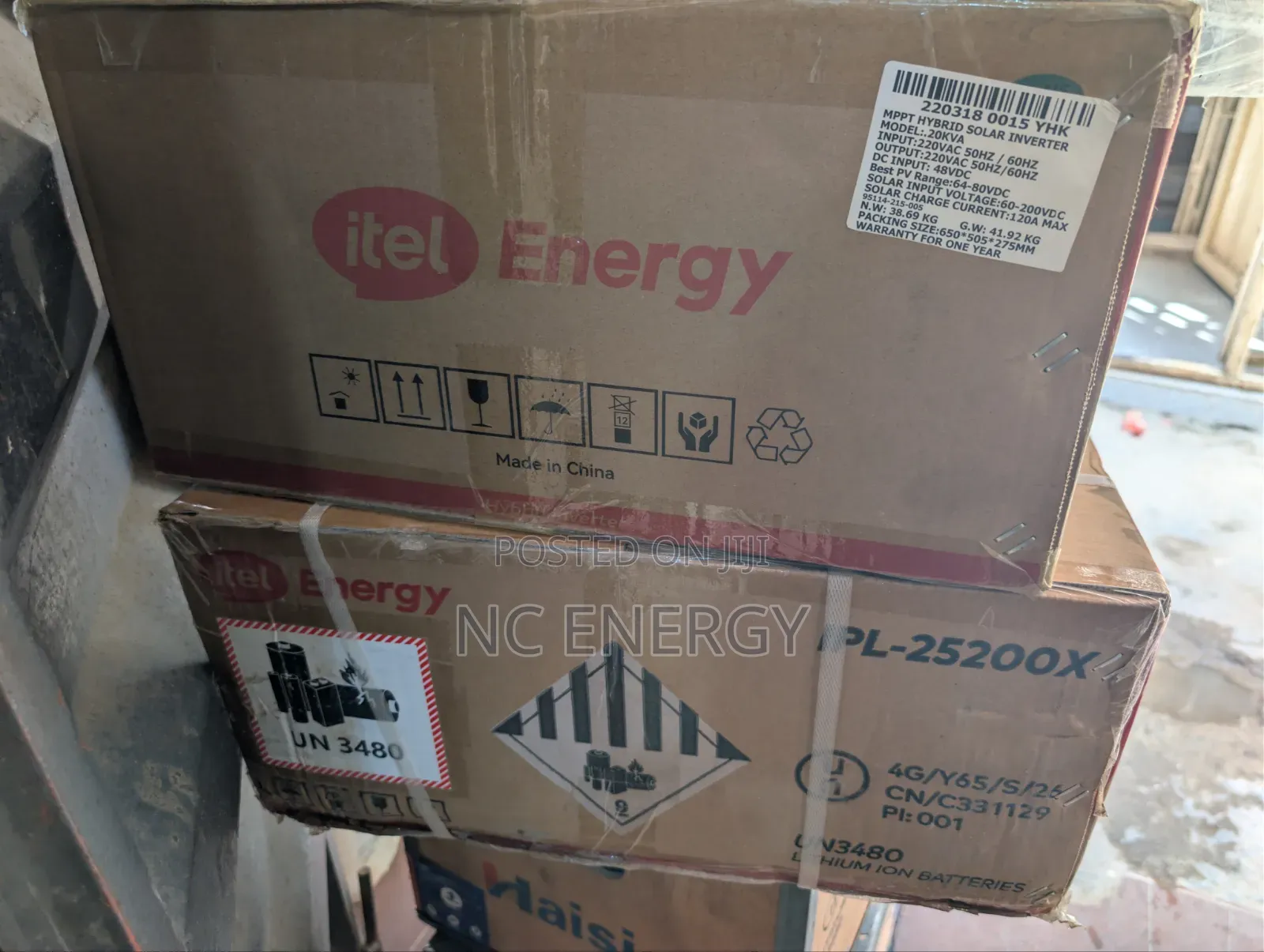 Itel 5kwh/24v Lithium Battery 5yrs Warranty
