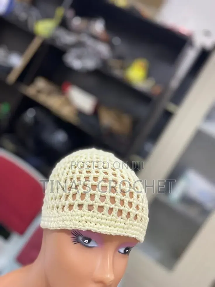 Crochet Skull Cap