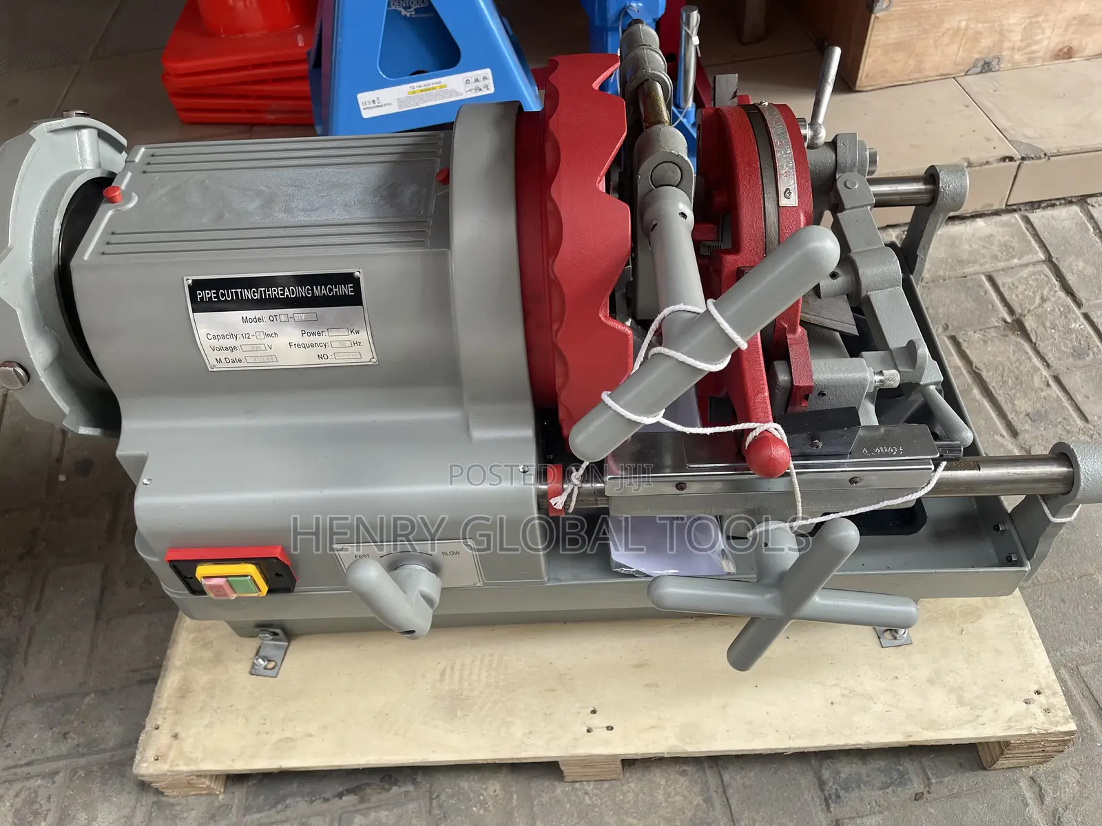 1/2”-4” Electric Industrial Treading Diezing Machine