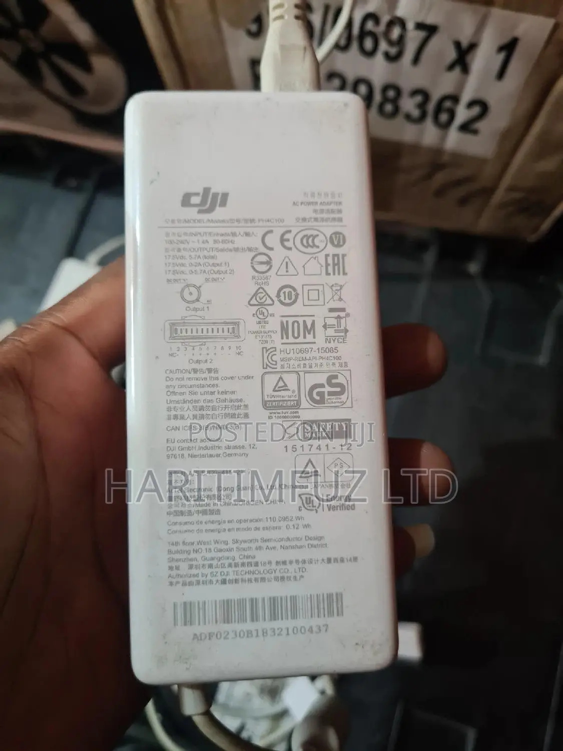 Used Dji Battery Charger for Phantom 4 Pro/Pro+/Obsidian