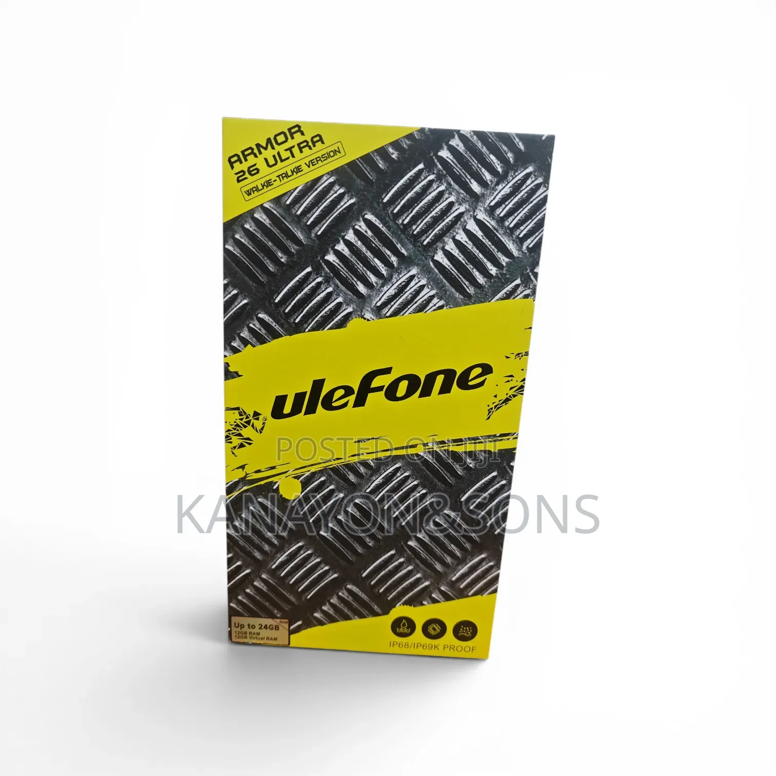 New Ulefone Armor 23 Ultra 512 GB Black