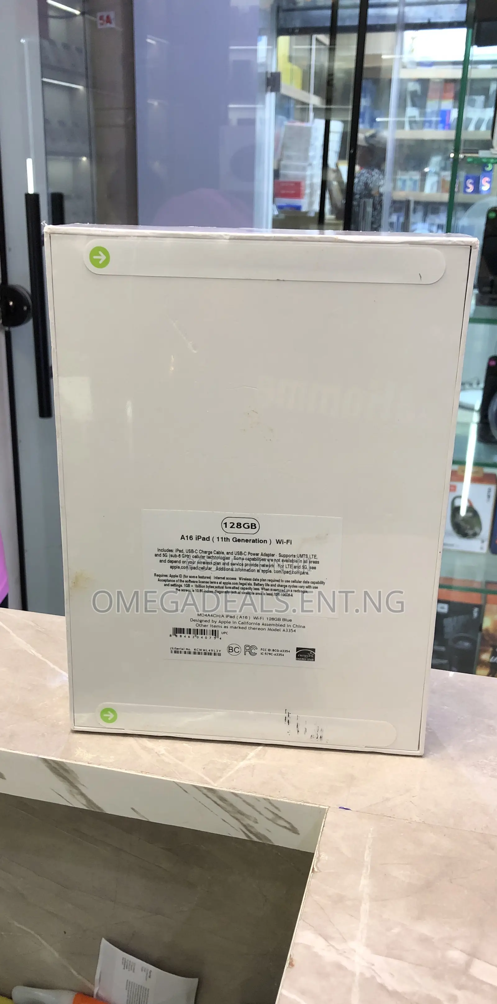 New Apple iPad Wi-Fi 128 GB Blue