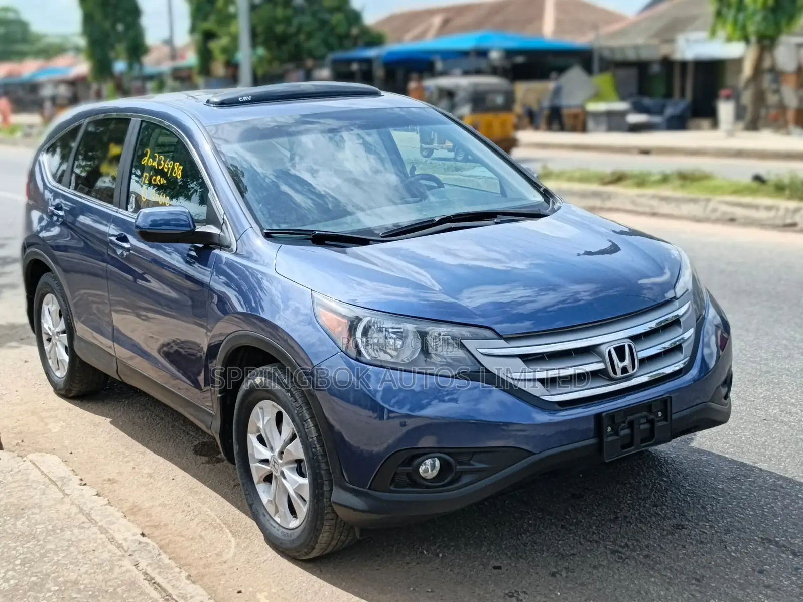 Honda CR-V EX 4dr SUV AWD (2.4L 4cyl 5A) 2013 Blue