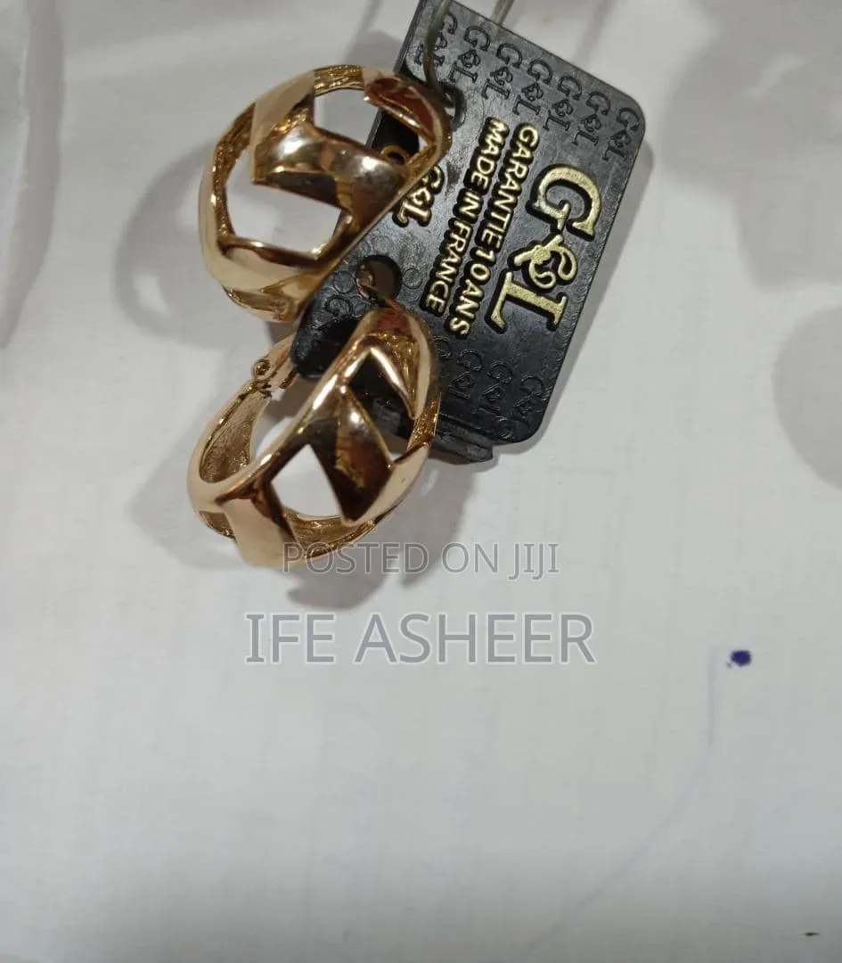 Real Gl Earrings for Ladies 005