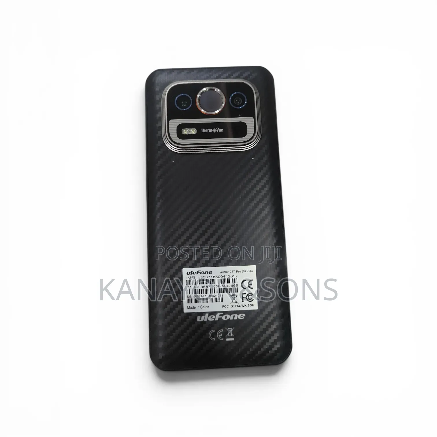 New Ulefone Armor 25T Pro 256 GB Black