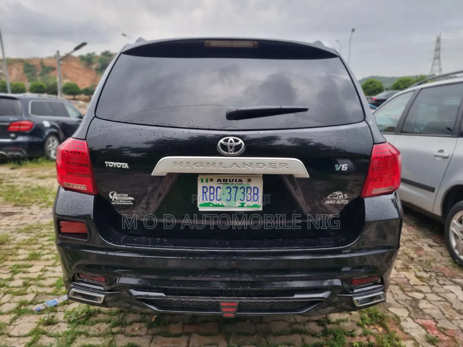 Toyota Highlander V6 2009 Black