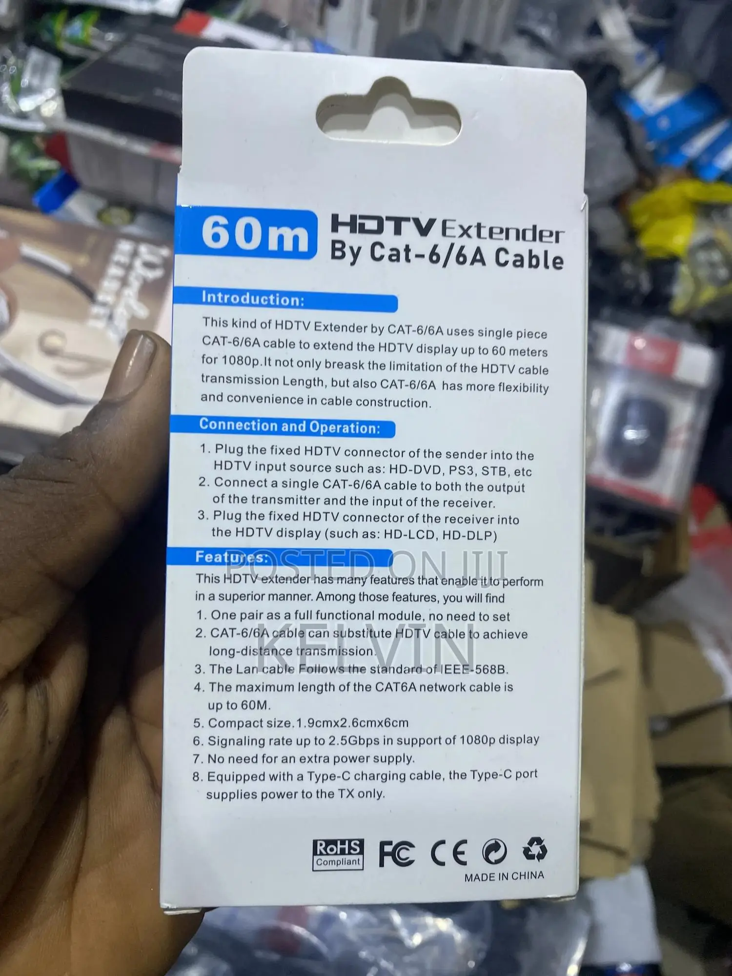 Hdmi Extender 60m