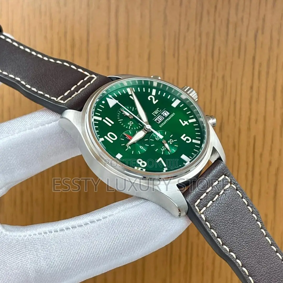 High Quality Luxury Iwc Schaffhausen Leather Watch