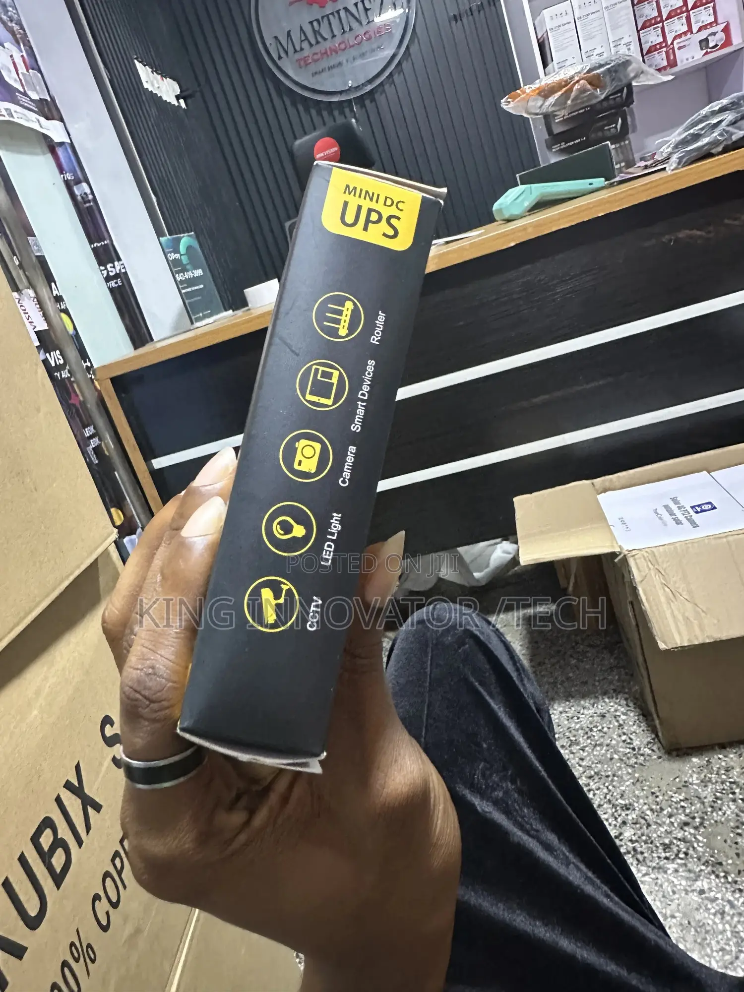 Ske Poe-432e Route Power Bank Mini Dc Ups 10000mah