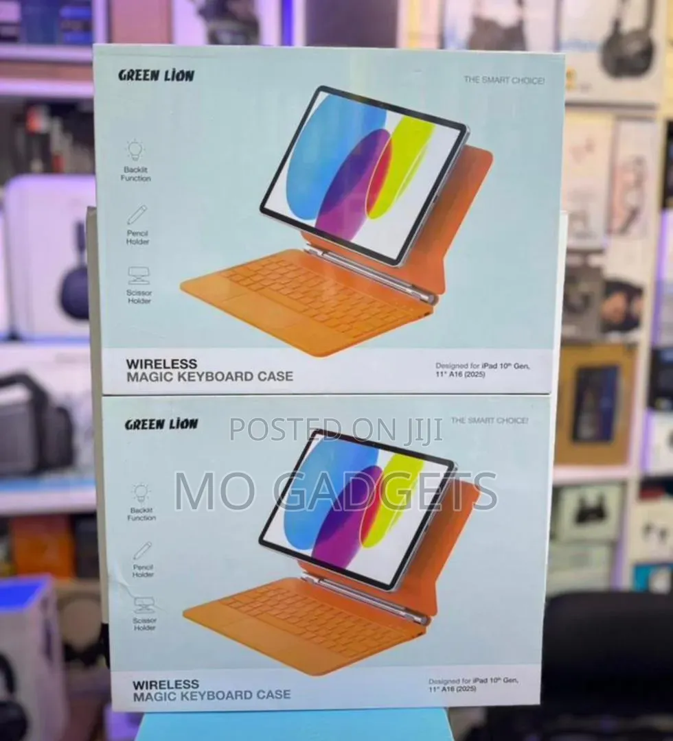 iPad 10th Gen and iPad 11th Gen Green Lion Magic Keyboard