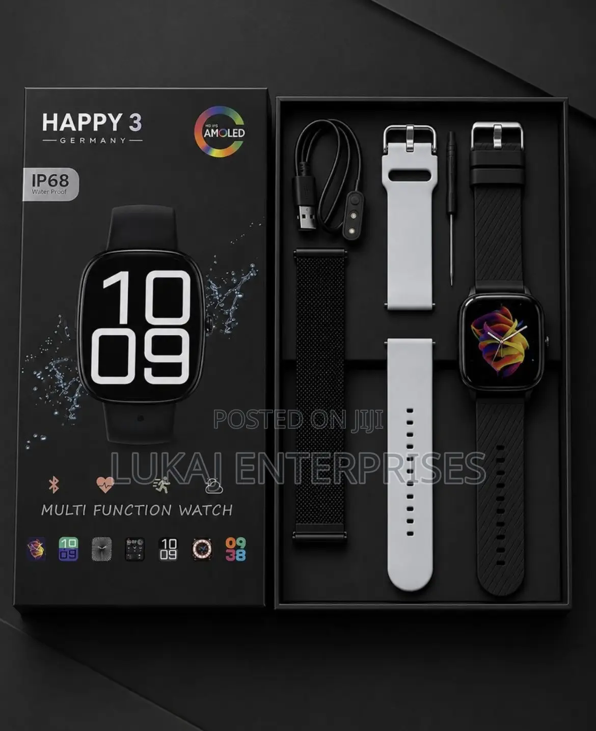 Smary Watch(Ip68 Water Resistance