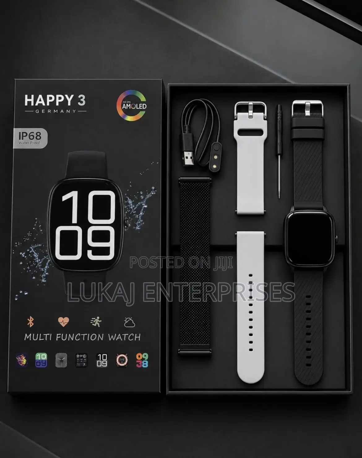 Smary Watch(Ip68 Water Resistance