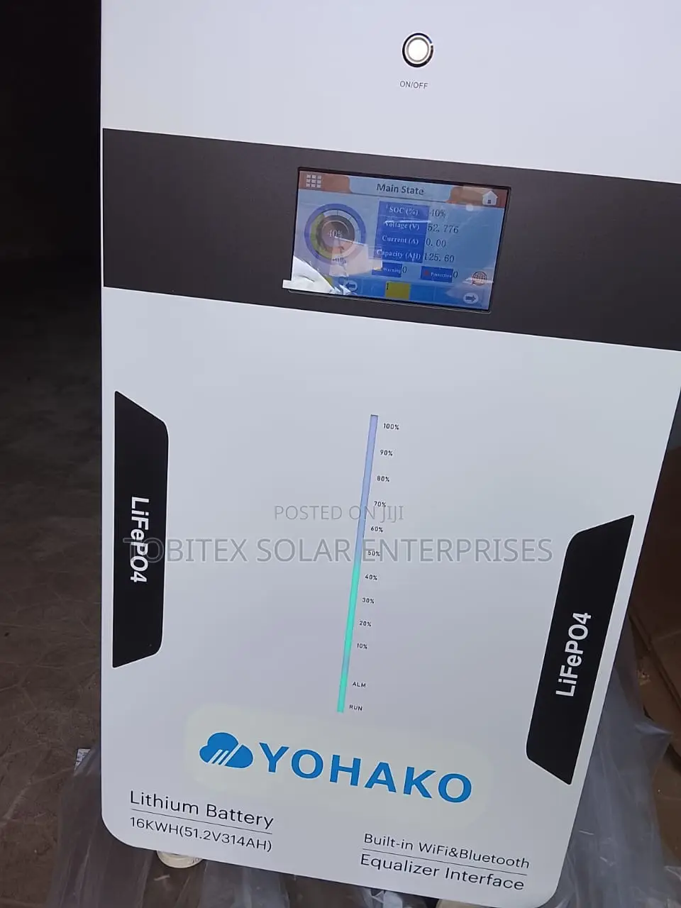 16kwh Yohako Lithium Ion Battery 314ah