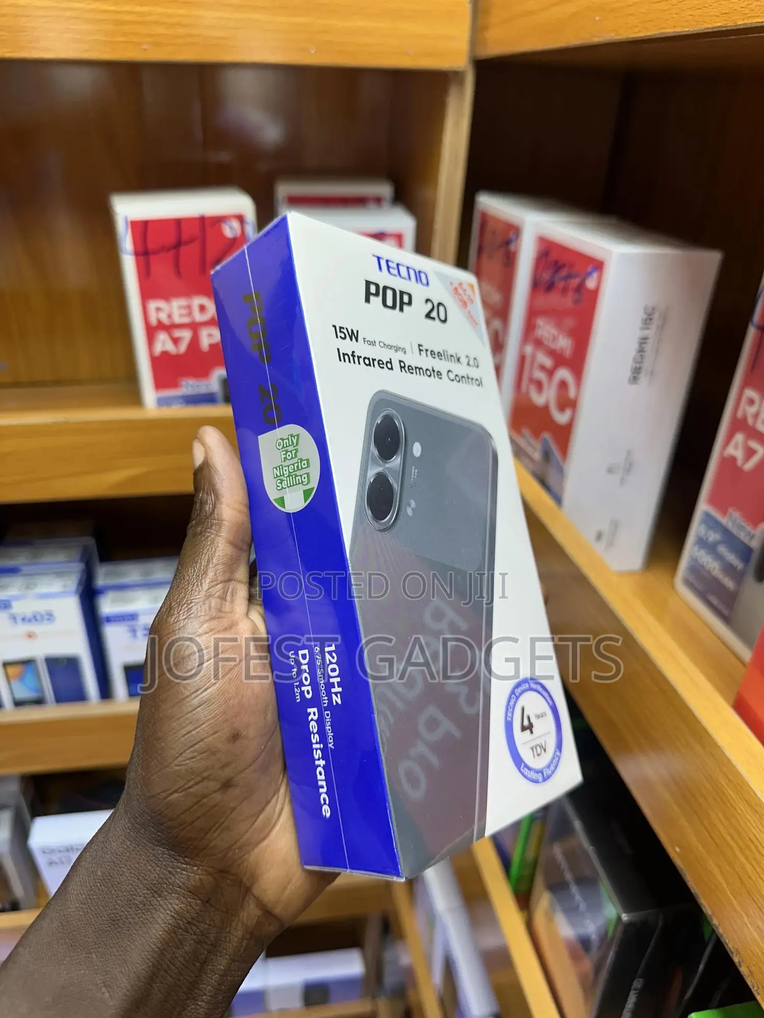 New Tecno Pop 20 64 GB Blue