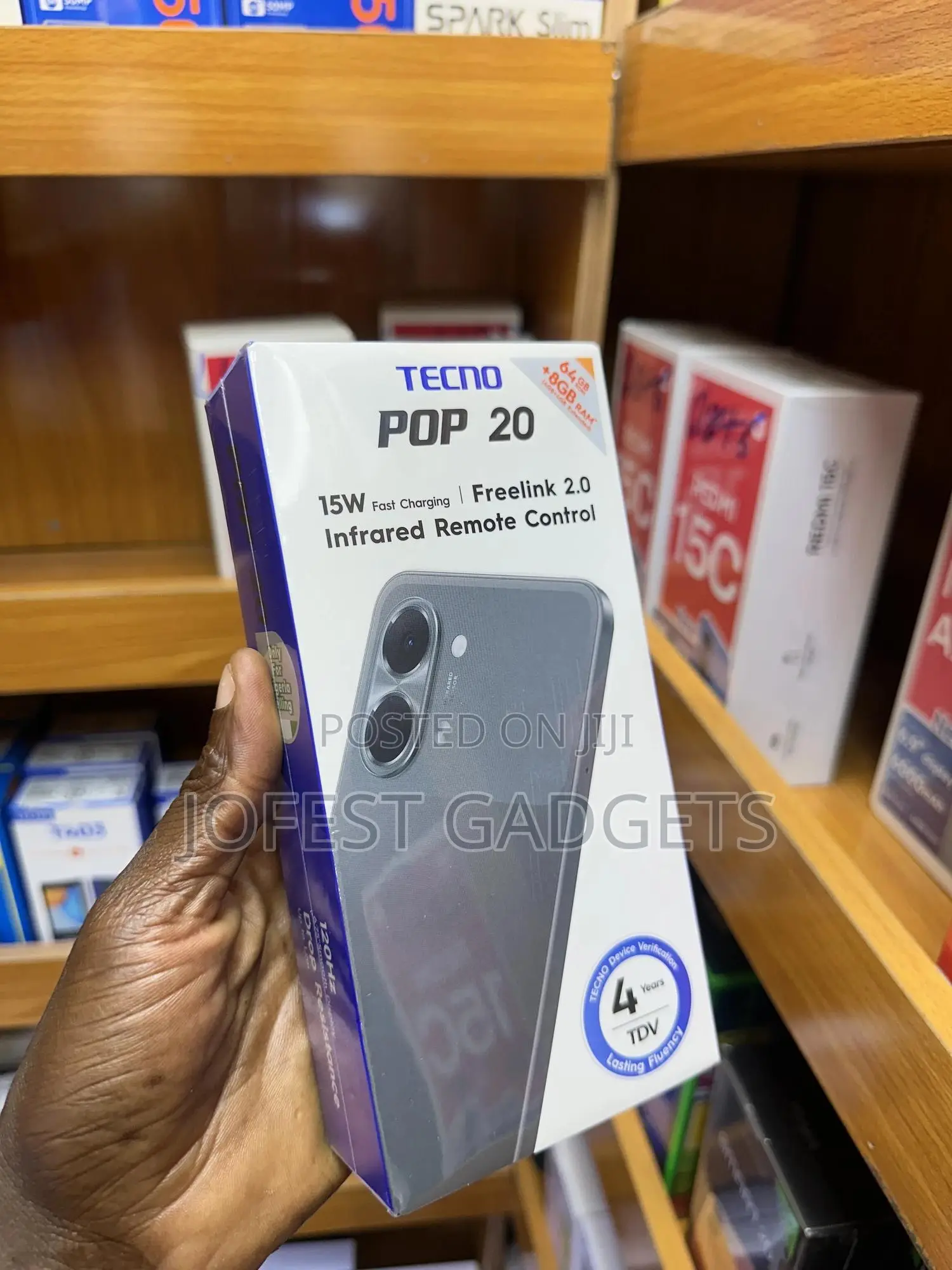New Tecno Pop 20 64 GB Blue