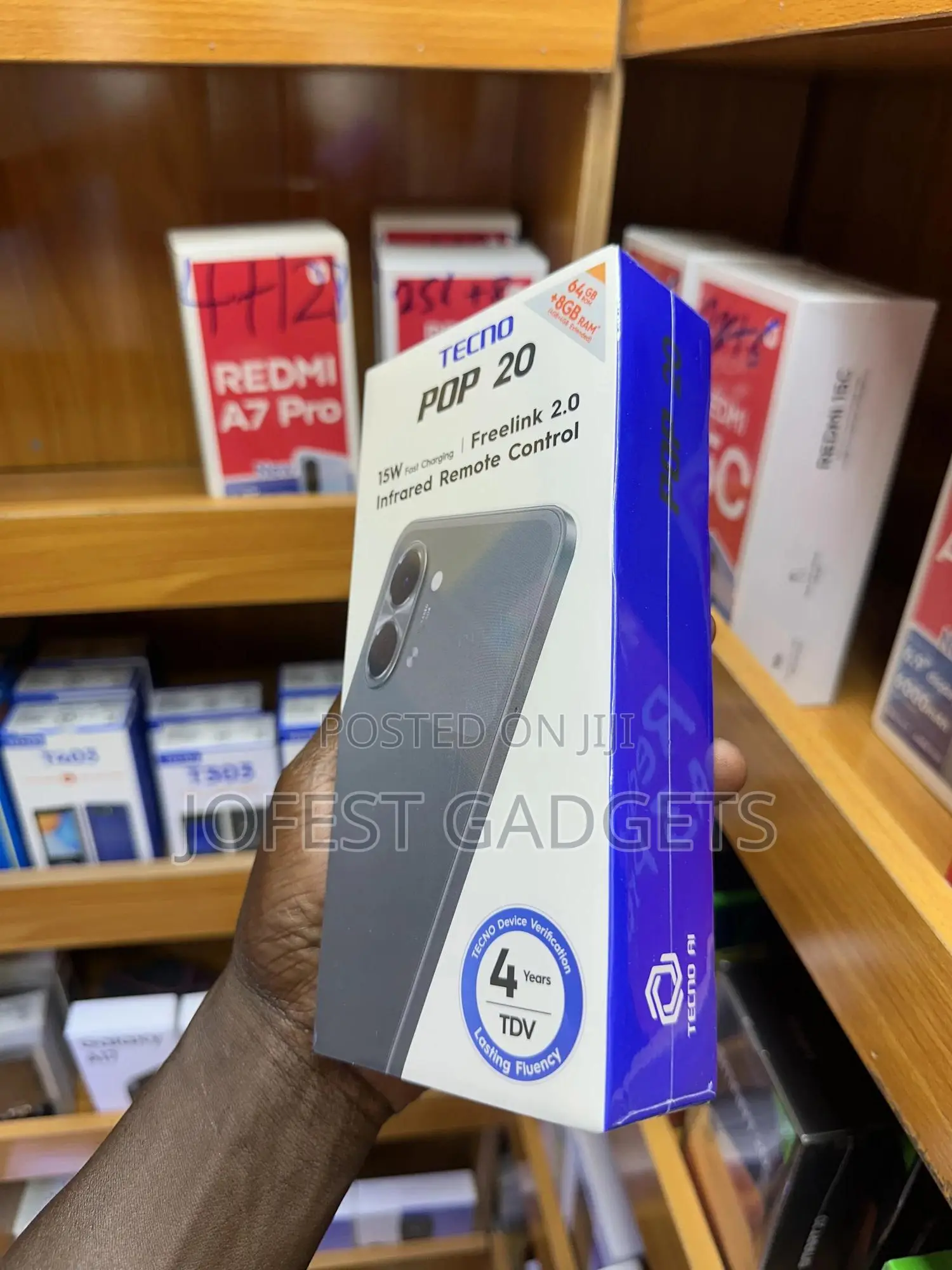 New Tecno Pop 20 64 GB Blue
