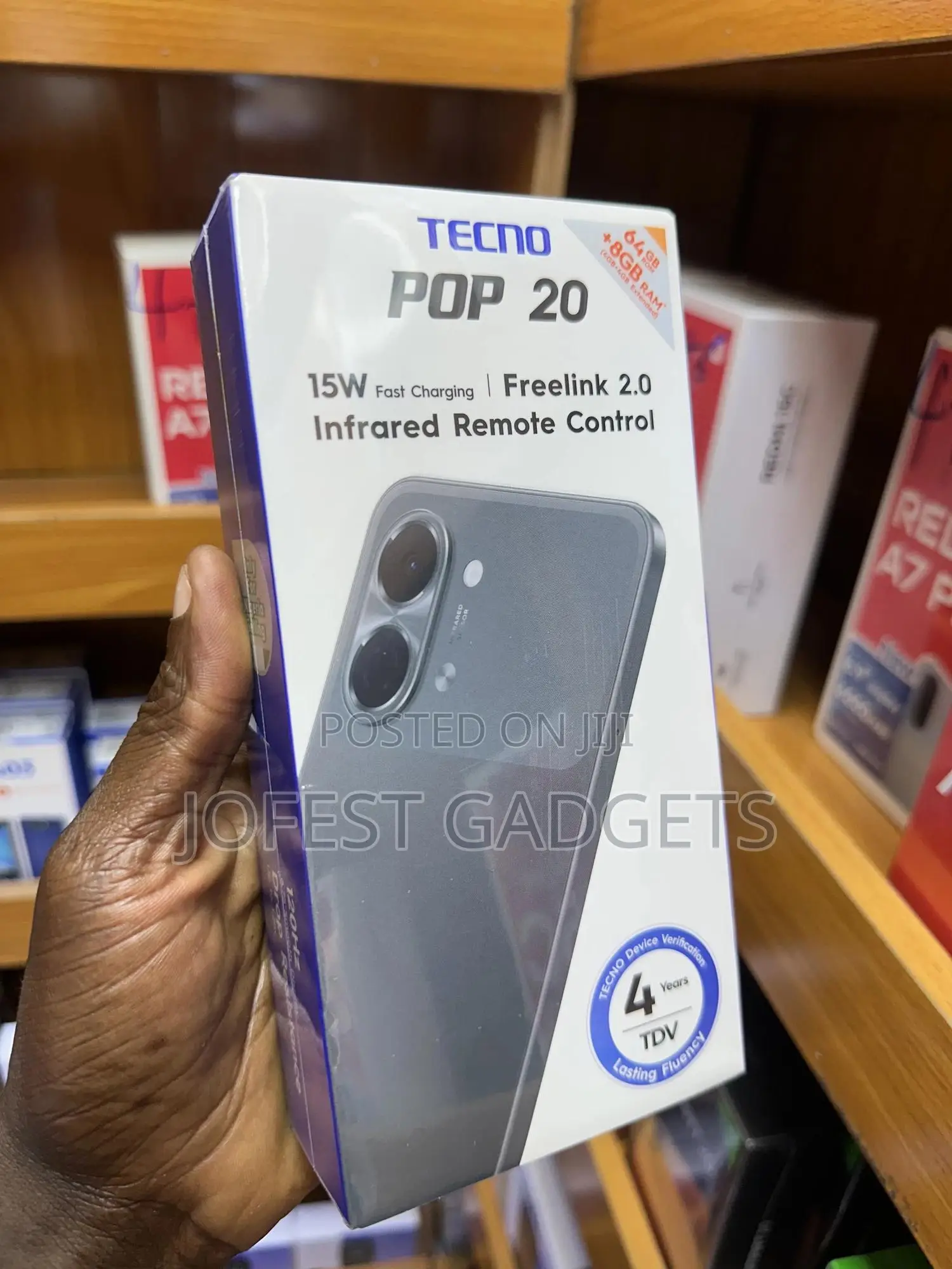 New Tecno Pop 20 64 GB Blue